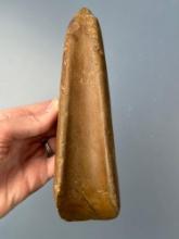 WOW 7 1/4" Celery Stalk Gouge, IMPRESSIVE, Polished, Great Bit, Banded Material, Pennsylvania