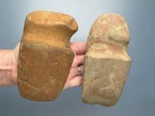 Pair of Fine Axes, Longest is 5 3/4", Found along the Chester River in Queen Annes Co., Maryland