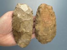 SUPERB Pair of Polished Bit Spades/Celts, Found in Midwestern US, Longest is 5", Ex: Vandergrift