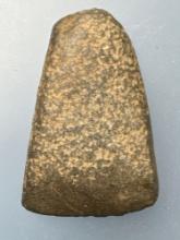 FINE 2 5/8" Polished Bit Celt, Found in Durham, Connecticut on the Lone Pine Site