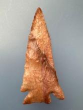 WOW 2 1/8" River-Polished Corner Notch Point, Found in Ponca City, Kay Co., Oklahoma by Terry Miller
