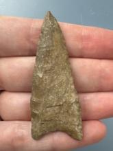 RARE 2 5/16" Meserve Point, Fantastic Flaking, Found in Ponca City, Oklahoma along Arkansas River