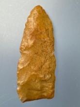 2 5/16" Paleo Point, Lanceolate, Found in Ponca City, Oklahoma along Arkansas River by Terry Miller