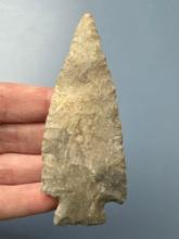 3 1/2" Stemmed Point, Found in Leavenworth Co., Kansas by Terry Miller