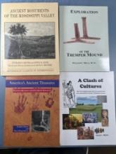 4 Books: Various Books, Artifacts, Temple Mound
