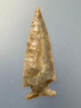 FINE 1 13/16" Semi-Translucent Edwards Point, Found in Ponca City, Oklahoma