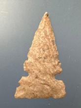 FINE 1 3/16" Reed Point, Side Notch Triangle, Found in Ponca City, Oklahoma