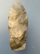 2 5/8" Banded Chert Lanceolate, Found in Jefferson Co., Kansas by Terry Miller