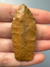 SUPERB 3 1/4" Midland, Superb Flaking! Found in Greenwood Co., Kansas, Ex: Terry Miller,