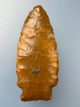 HIGHLIGHT 3 1/16" River-Polished Scottsbluff Paleo Point, Found in Ponca City, Oklahoma
