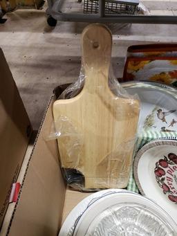BOX OF MISC HOUSEHOLD