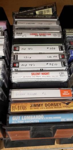 LOT OF CASSETTE TAPES