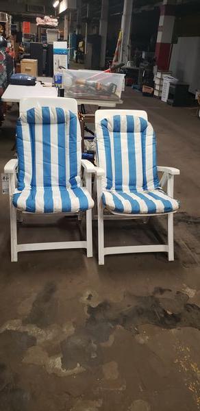 2 PATIO CHAIRS