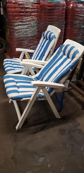 2 PATIO CHAIRS
