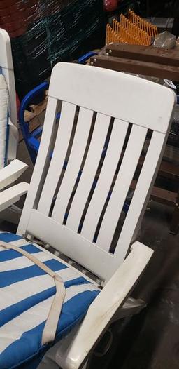 2 PATIO CHAIRS