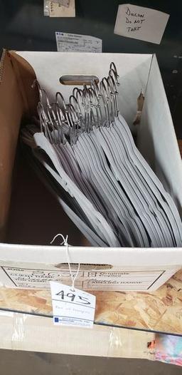 BOX OF HANGERS