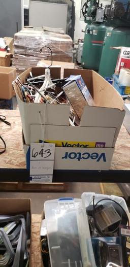 BOX OF HANGERS