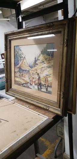 4 FRAMED ART