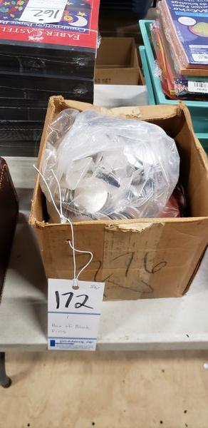 BOX OF BLANK PINS