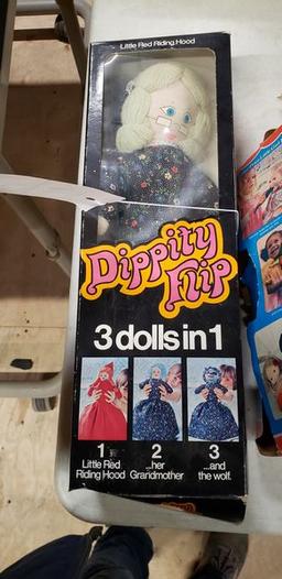 2 NIB VINTAGE DOLLS