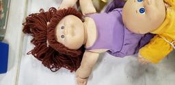 4 CABBAGE PATCH DOLLS