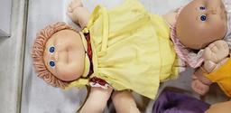 4 CABBAGE PATCH DOLLS