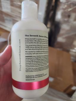 2 Cases Of 24 Seven7h Sense Cbd Body Lotion - Cedar Jasmine