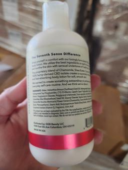 2 Cases Of 24 Seven7h Sense Cbd Body Lotion - Cedar Jasmine