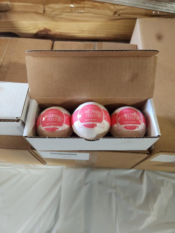 2 Cases Of 24 Seven7h Sense Bath Bombs - Cedar Jasmine