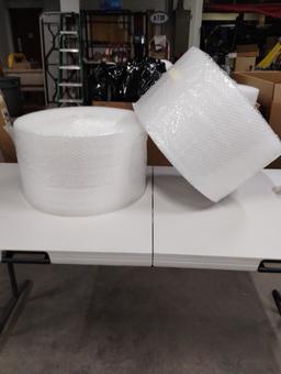 2 ROLLS OF BUBBLE WRAP 250' X 12" X 3/16"