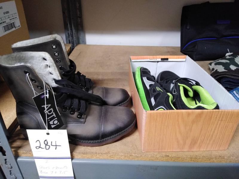 SHOES AND BOOTS SIZE 7 AND 7.5