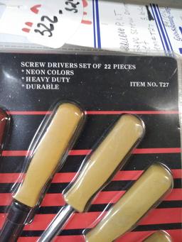 P.I.T. 22PC SCREW DRIVER SER #T27