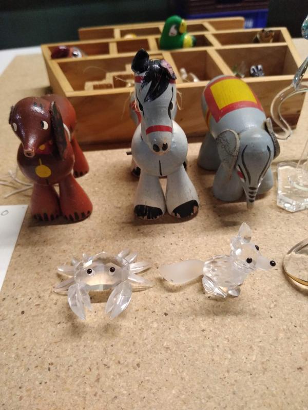 LOT OF MANIATURES WITH NOAHS ARK DISPLAY