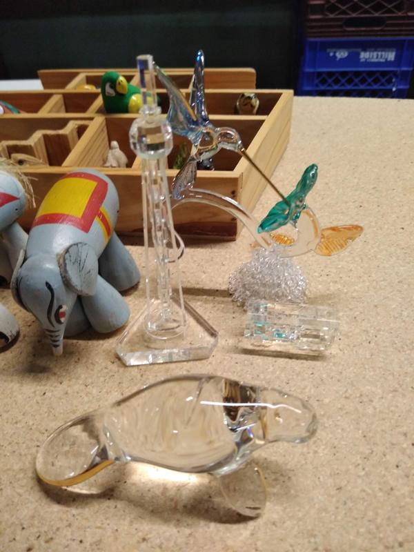 LOT OF MANIATURES WITH NOAHS ARK DISPLAY