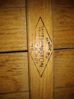 2 WOODEN SLEDS