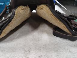 SWEET HOME TEXAS HORSE SADDLE - This item is local pick up or freight ship only