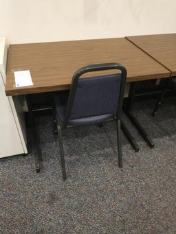 SINGLE PERSON DESK WITH CHAIR 36" X 26"