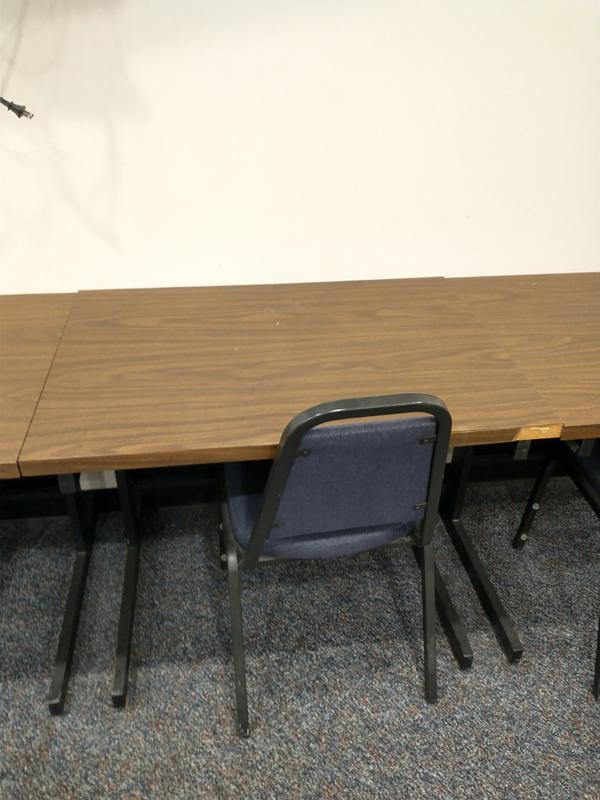 SINGLE PERSON DESK WITH CHAIR 36" X 26"