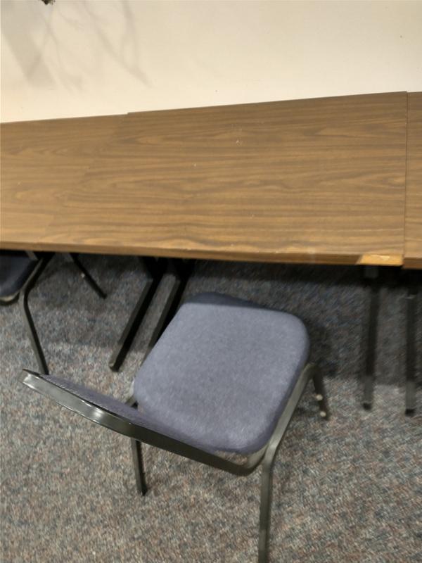 SINGLE PERSON DESK WITH CHAIR 36" X 26"