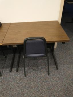 SINGLE PERSON DESK WITH CHAIR 36" X 26"