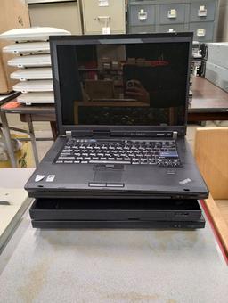 LOT OF 4 LENOVO THINK PADS L512 AND R61I