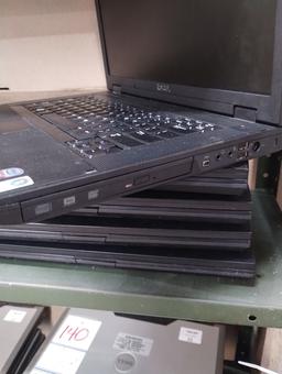 LOT OF 5 DELL LATITUDE E5500 LAPTOPS