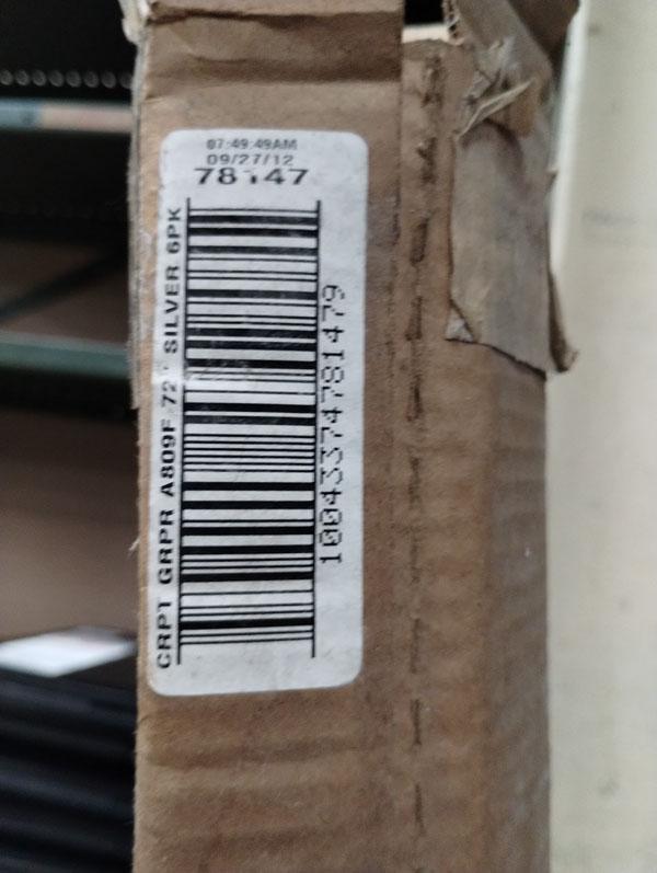 BOX OF CARPET GRIPPERS 1-1/3" X 72"