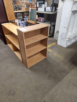 SMALL BOOK CASE 24" X 9.5" X 36"