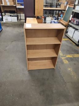SMALL BOOK CASE 24" X 9.5" X 36"