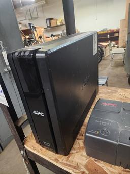 LOT OF 2 ASST APC BATTERY BACK-UPS AND SURGE PROCTECTIONS