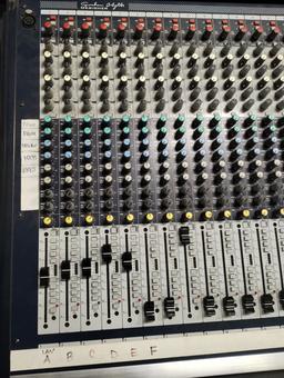 SOUNDCRAFT RW5692SM150999 PROFESSIONAL AUDIO MIXER IN PORTABLE STORAGE CASE