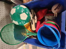 LOT OF KIDS GAMES AND MISC IN 2 TOTES