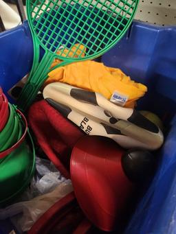 LOT OF KIDS GAMES AND MISC IN 2 TOTES