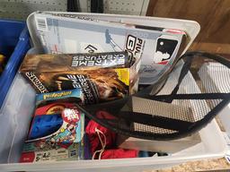 LOT OF KIDS GAMES AND MISC IN 2 TOTES